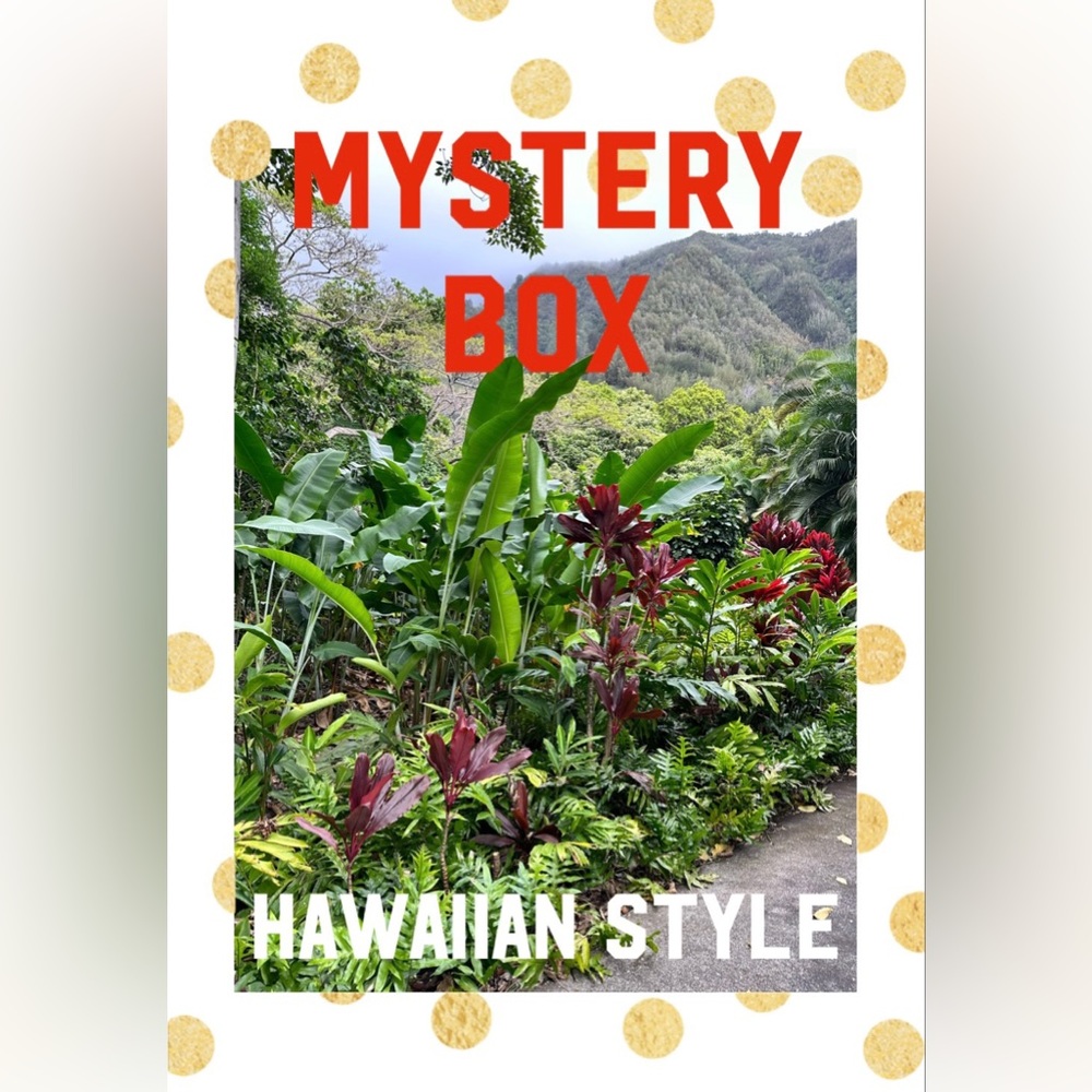 808. MYSTERY BOX HAWAIIAN STYLE Hawaii made Hawaii designed. From the islands - Picture 14 of 14